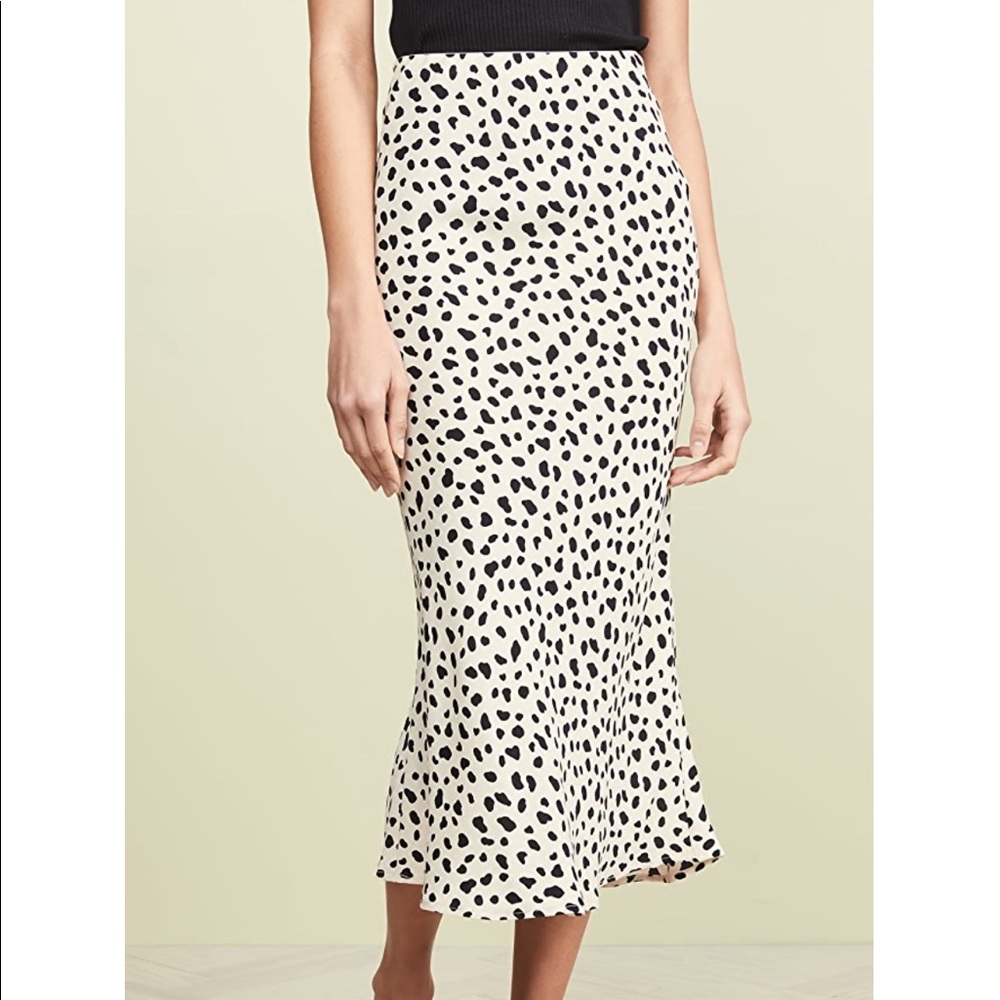 Midi Cheetah Print Skirt Size Small